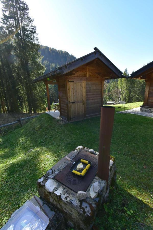 Chalet Brenta Dolomites มาดอนนาดีกัมปิโญ ภายนอก รูปภาพ